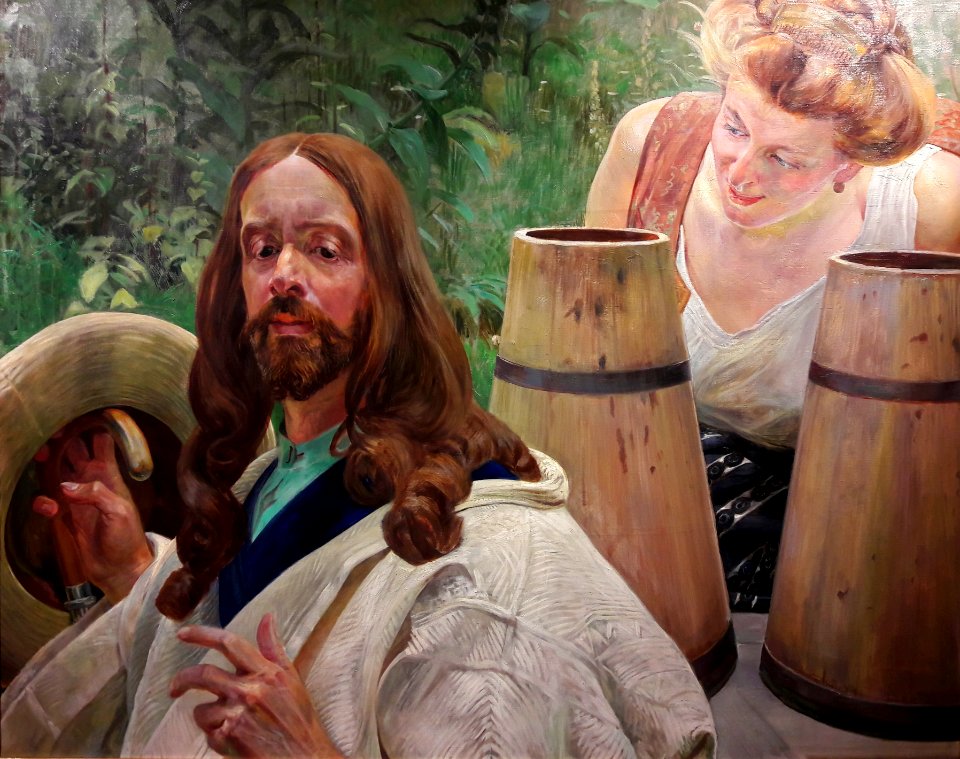 Malczewski Christ and the Samaritan woman
