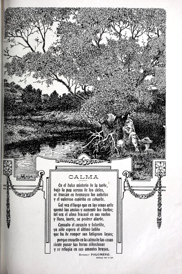 1909-10-16, Blanco y Negro, Calma, Palomero, Arija