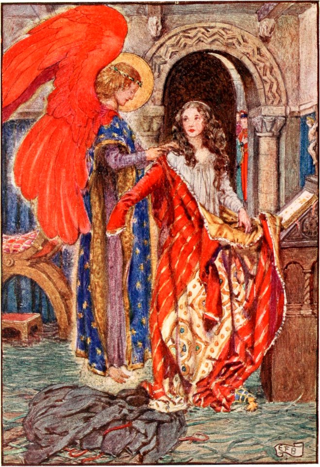 EFB(1910) p127 ELIZABETH PRAYED TO GOD TO CLOTHE HER