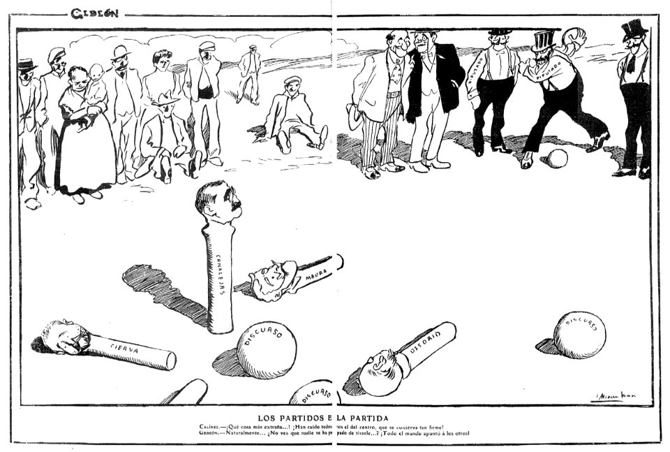 1910-07-24, Gedeón, Los partidos en la partida, Medina Vera