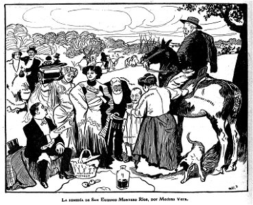 1910-10-02, Gedeón, La romería de san Eugenio Montero Ríos, Medina Vera