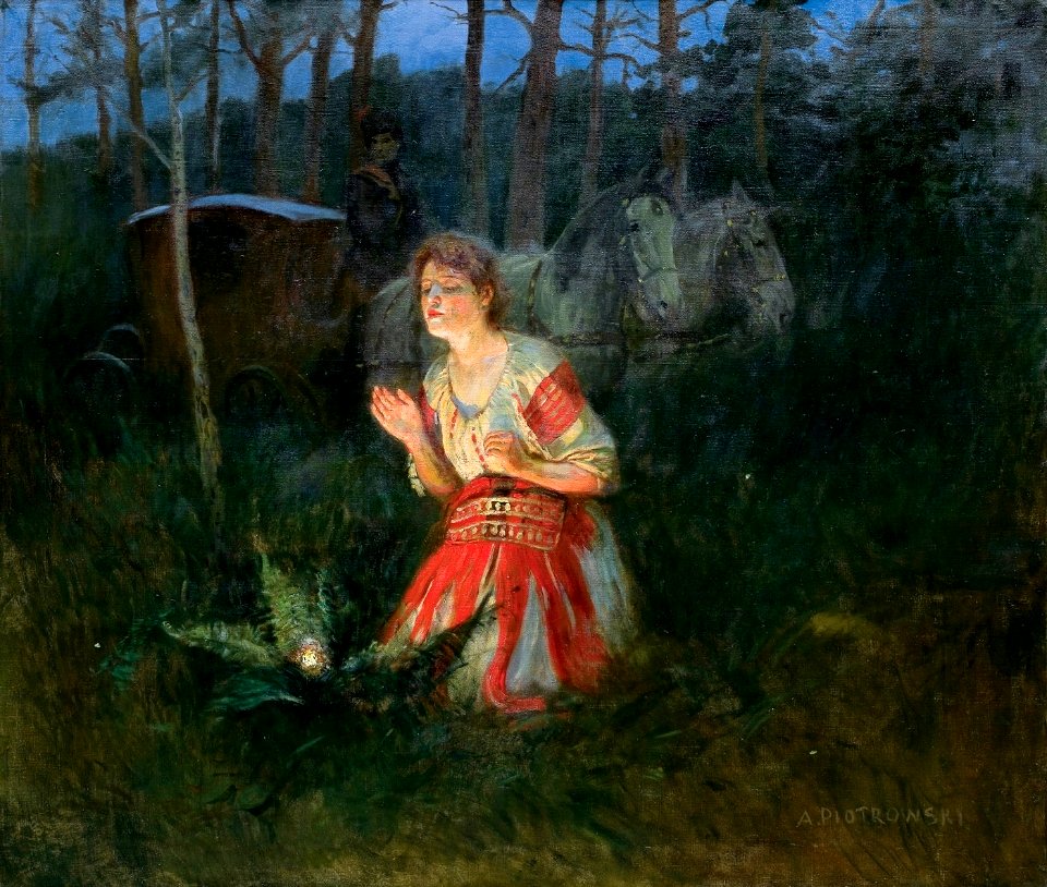Antoni Piotrowski - Bajka o kwiecie paproci