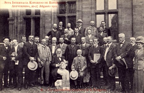 1911 Sepa Universala Kongreso Antverpeno Kuracistoj