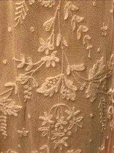 1911 wedding dress of A.M. Pavlova, née Usova (embroidery)