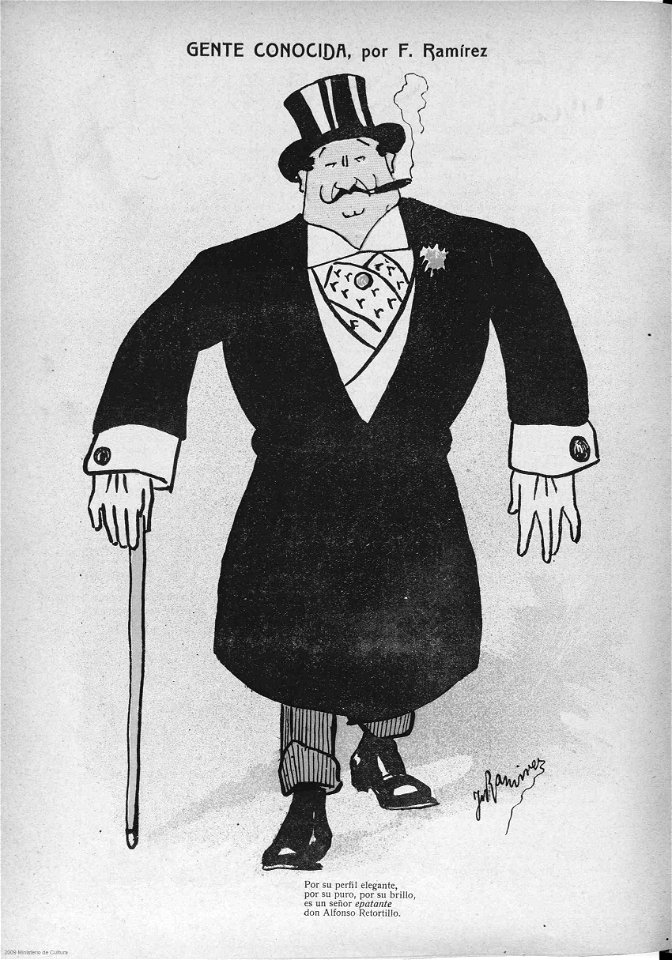 1910-12-10, Madrid Cómico, Gente conocida