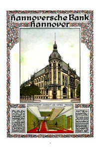 1911-04-20 Illustrirte Zeitung S. 0002 S. II Änne Koken Hannoversche Bank Hannover Stahlkammer (Ansicht des Safes-Tresors)