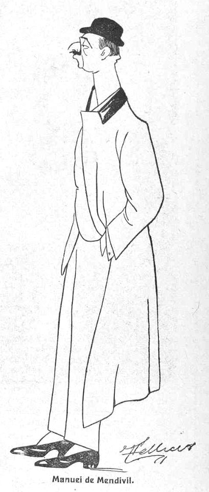 1911-11-11, Madrid Cómico, Exposición de caricaturas, Manuel de Mendívil