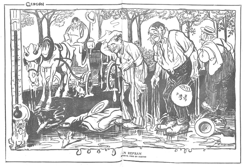 1911-08-13, Gedeón, En agosto, frío en rostro, Tovar