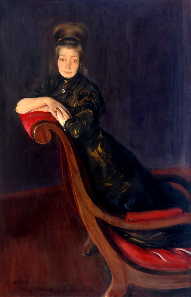 Krzyżanowski - Portret żony artysty 1911