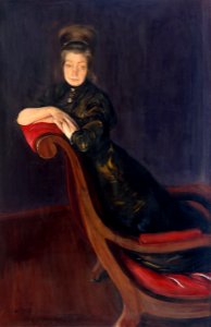 Krzyżanowski - Portret żony artysty 1911