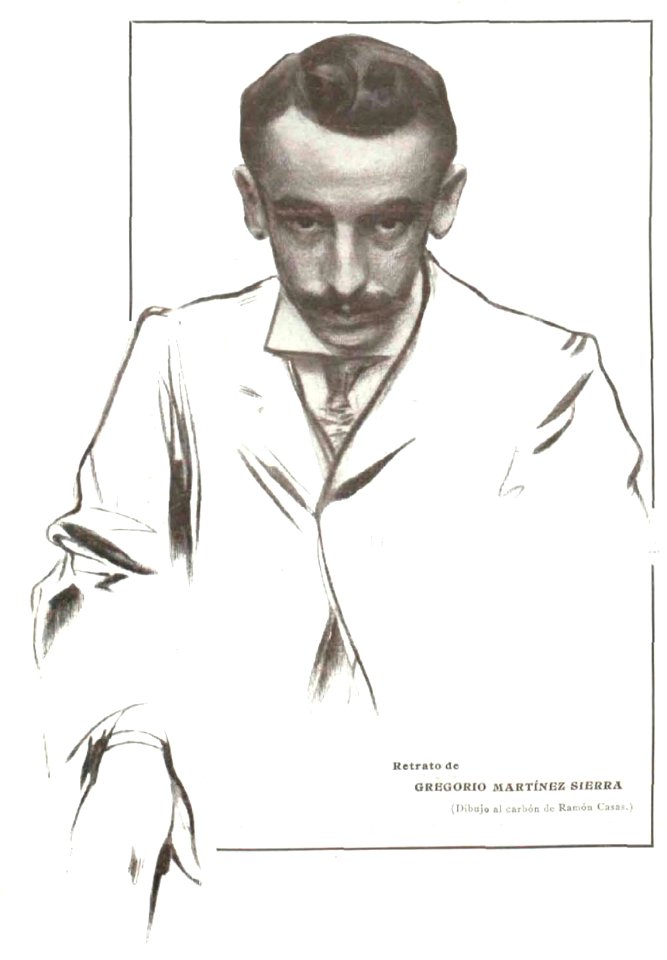 1911-03, Comedias y Comediantes, Gregorio Martínez Sierra, Ramón Casas