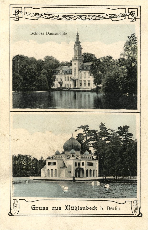 1912 AK Slg-Mauruszat Schloss-Damsmühle