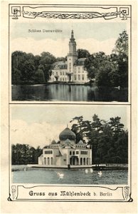 1912 AK Slg-Mauruszat Schloss-Damsmühle