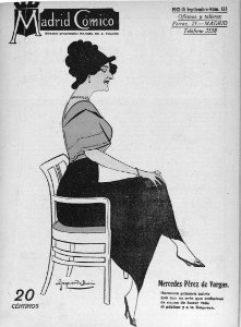 1912-09-15, Madrid Cómico, Mercedes Pérez de Vargas