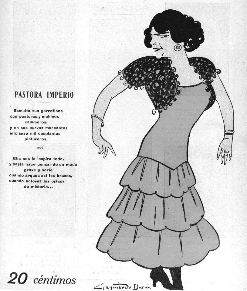1912-10-27, Madrid Cómico, Pastora Imperio (cropped)