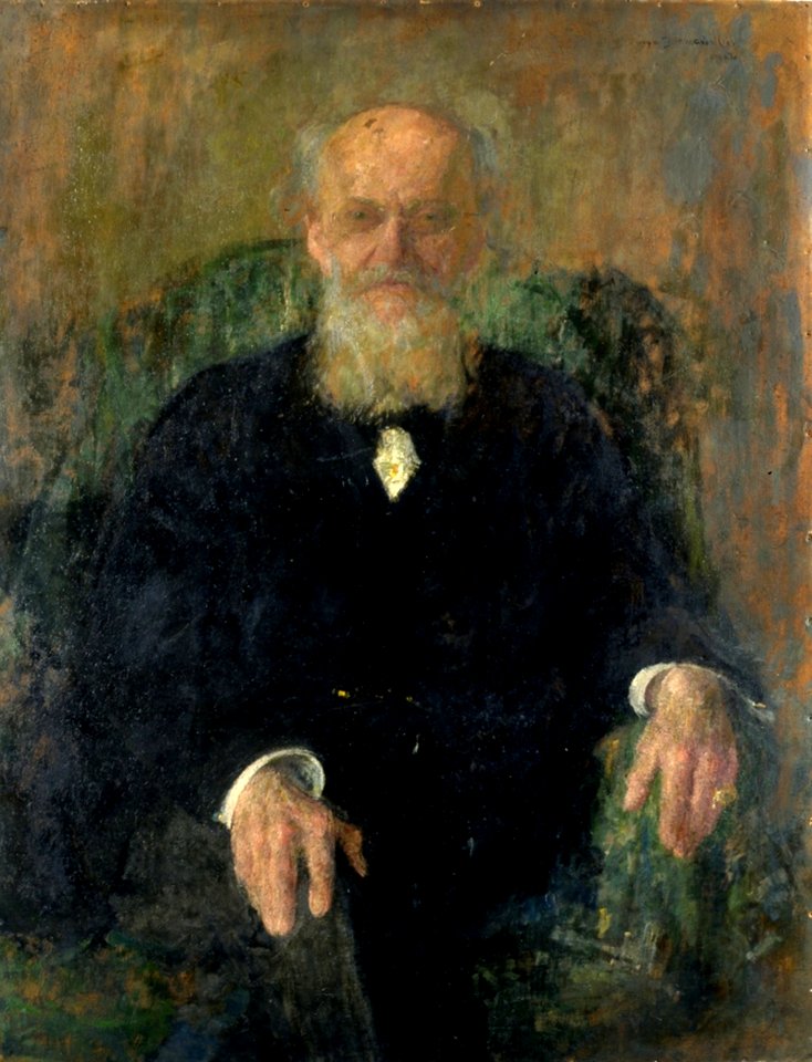 Olga Boznańska - Portret Zygmunta Pusłowskiego