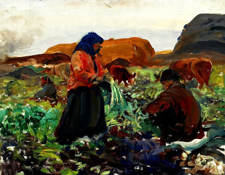 Leon Wyczółkowski, Beet Harvest II