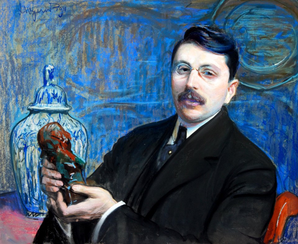 Leon Wyczółkowski - Portret profesora Stanisława Szwarca