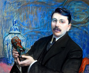 Leon Wyczółkowski - Portret profesora Stanisława Szwarca