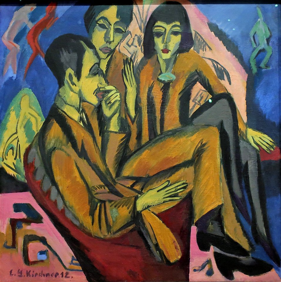 1913 Kirchner Künstlergruppe