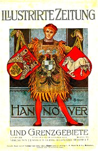 1911-04-20 Illustrirte Zeitung S. 0000a Herold Wappen Hermann Schaper Hannoverscher Anzeiger Madsack