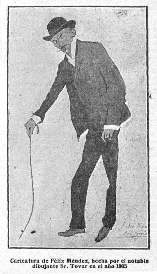 1913-12-10, Mundo Gráfico, Félix Méndez, Tovar