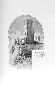 1913, Memorias históricas de Burgos y su provincia, Detalle del castillo de Coruña del Conde