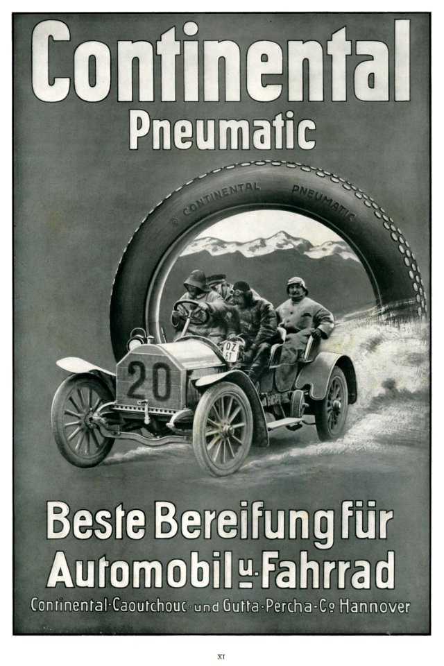 1911-04-20 Illustrirte Zeitung S. 0010 S. X Continental-Caoutchouc- und Gutta-Percha Compagnie Hannover