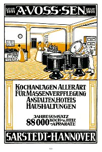 1911-04-20 Illustrirte Zeitung S. 0030 S. A.Voss senior, Kochanlagen, Sarstedt-Hannover, Änne Koken