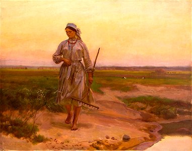 Józef Chełmoński - Powrót z łąk
