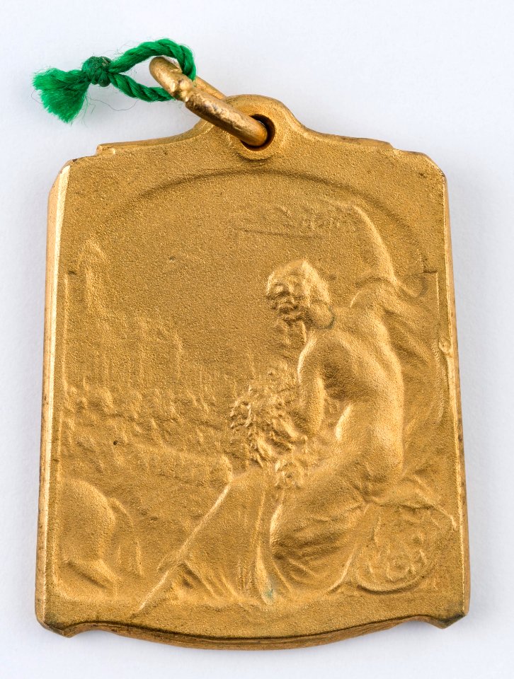 1914-1918 L'Union Fait La Force, medal by Jacques Marin (1877-1950), Belgium, 1918, Coins and Medals Department of the Royal Library of Belgium, 2Lef83 - 47 (recto)