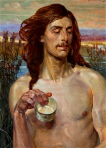 Jacek Malczewski - Święty Jan Chrzciciel 1911