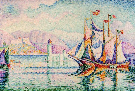 Paul Signac - Antibes - Morning - Google Art Project