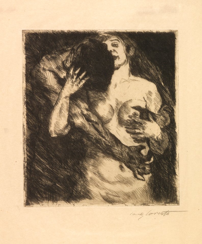 1915 Lovis Corinth - Umarmung