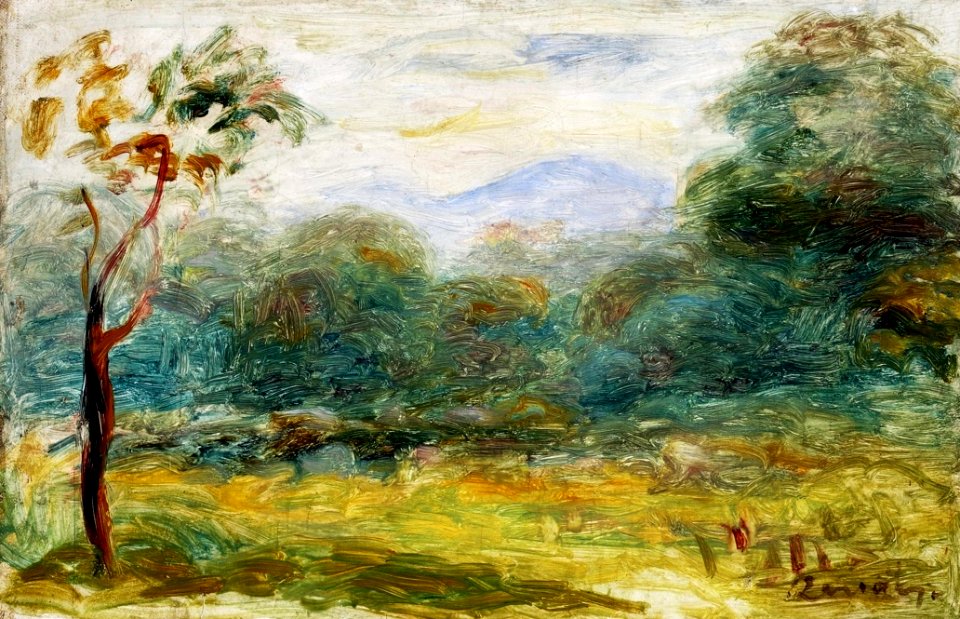 Renoir Paysage du Midi