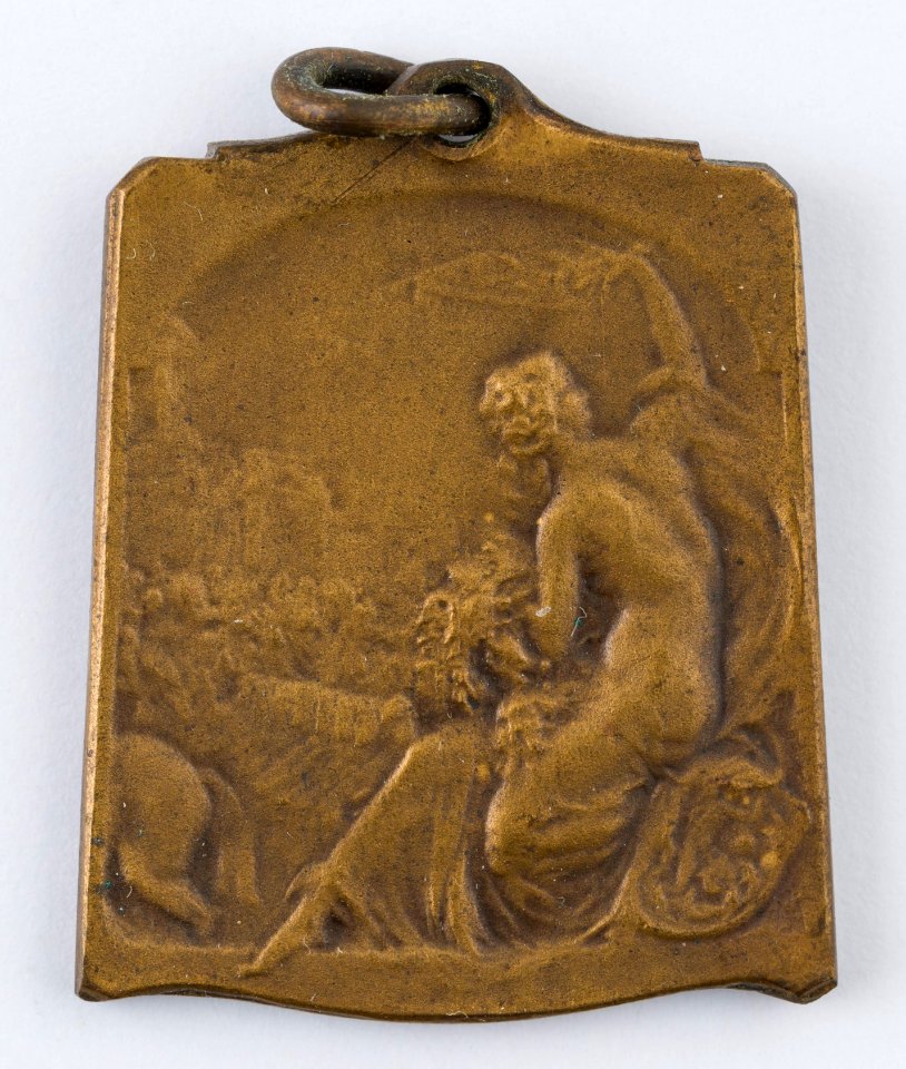 1914-1918 L'Union Fait La Force, medal by Jacques Marin (1877-1950), Belgium, 1918, Coins and Medals Department of the Royal Library of Belgium, 2Lef83 - 49 (recto)