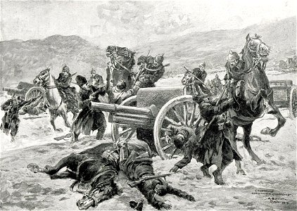 1916 - Albert Reich - Dambovita, cucerirea unei pozitii a trupelor romane langa Targoviste p47