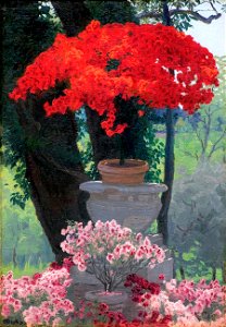 Edward Okuń - Villa Borghese. Giardino del Lago
