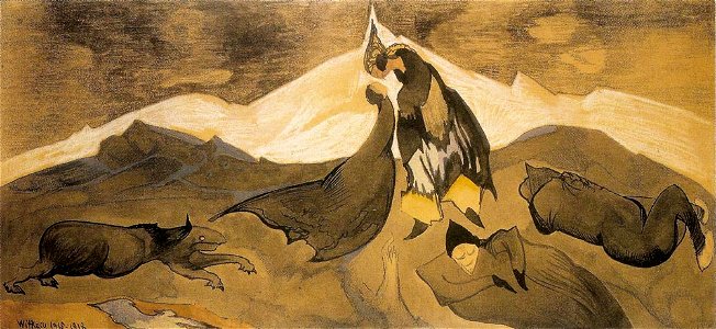 Witkacy-Pocałunek mongolskiego księcia w lodowej pustyni