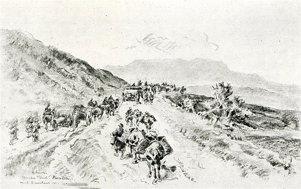 1916 - Albert Reich - Muntii Fagaras, Corpul Alpin german in trecatoarea Perisani p28