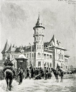 1916 - Albert Reich - Buzau, palatul administrativ p55