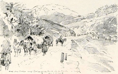1916 - Albert Reich - Valea Oltului, Greblesti urcus pe muntele Muglele p23