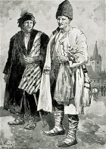 1916 - Albert Reich - Transilvania, tarani romani din Transilvania, Sibiu p10