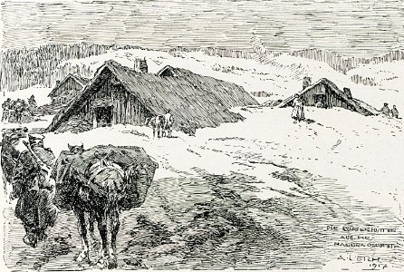 1916 - Albert Reich - Magura Odobestilor, adaposturi parasite de trupele rusesti p73