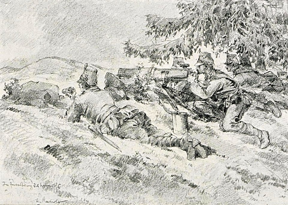 1916 - Albert Reich - Valea Oltului, in asteptarea atacului, la Vadu p26