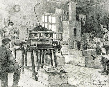 1916 - Albert Reich - Vrancea, tipografie germana de campanie pe front p70