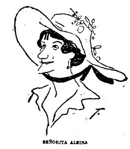 1916-09-13, El Imparcial, Señorita Alsina, Tovar