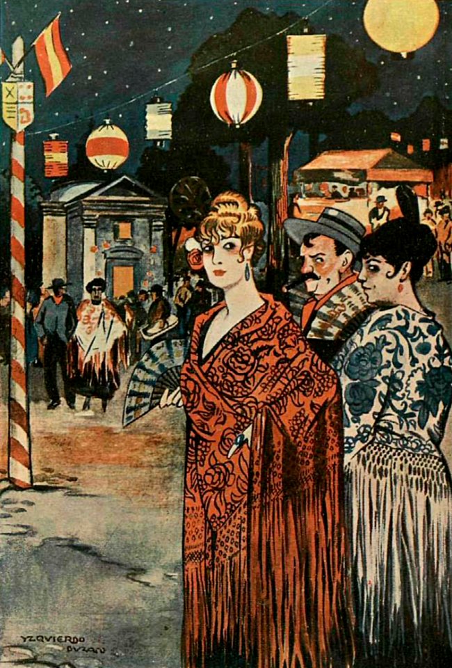 1917-01-00, Gran Vida, Tipos y costumbres de Madrid, Noche de verbena, Izquierdo Durán (cropped)