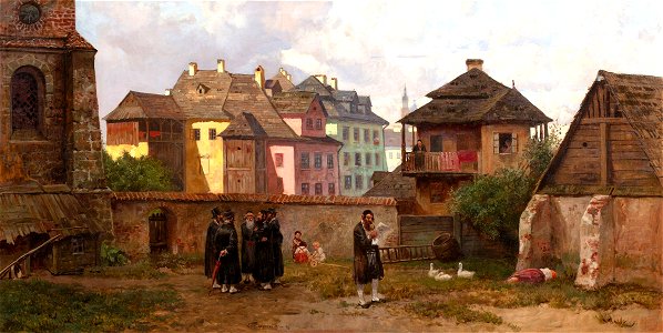 Józef Rapacki - Na krakowskim Kazimierzu 1916