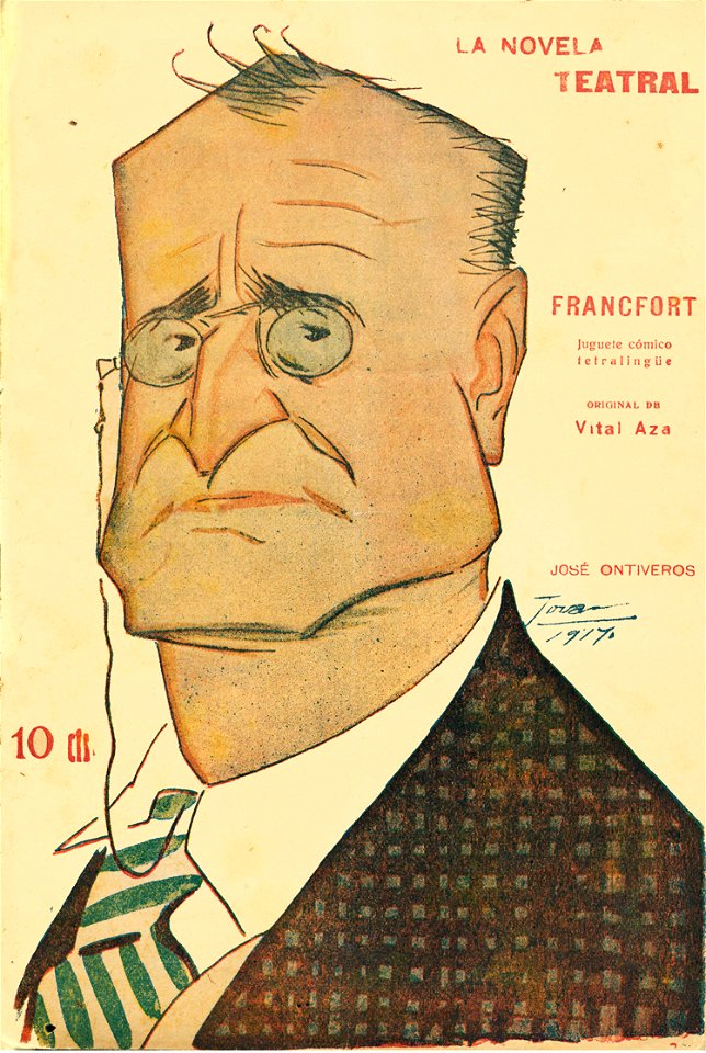 1917-07-22, La Novela Teatral, José Ontiveros, Tovar
